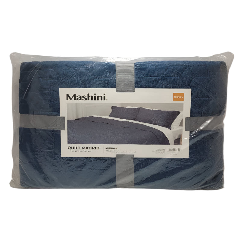 Set Quilt Mashini Madrid Ultrasonico Cordoba Lisa King