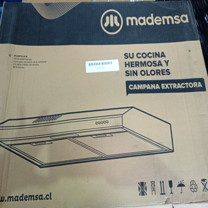 Campana Extractora Mademsa DM6SS Inoxidable 60 cm