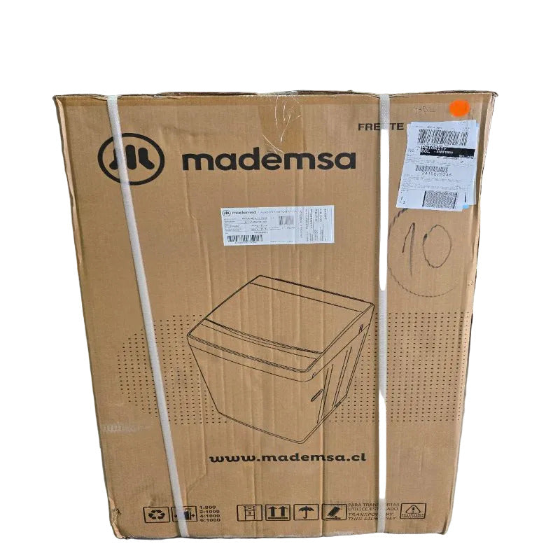 Lavadora Automática Carga Superior Mademsa 12 kg Gris