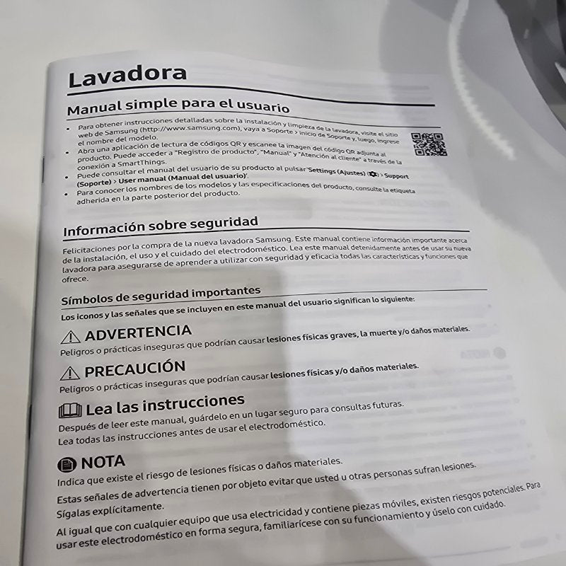 Lavadora/Secadora Samsung WD25DB8995BZ 25 kg/15 kg Carga Frontal, Gris