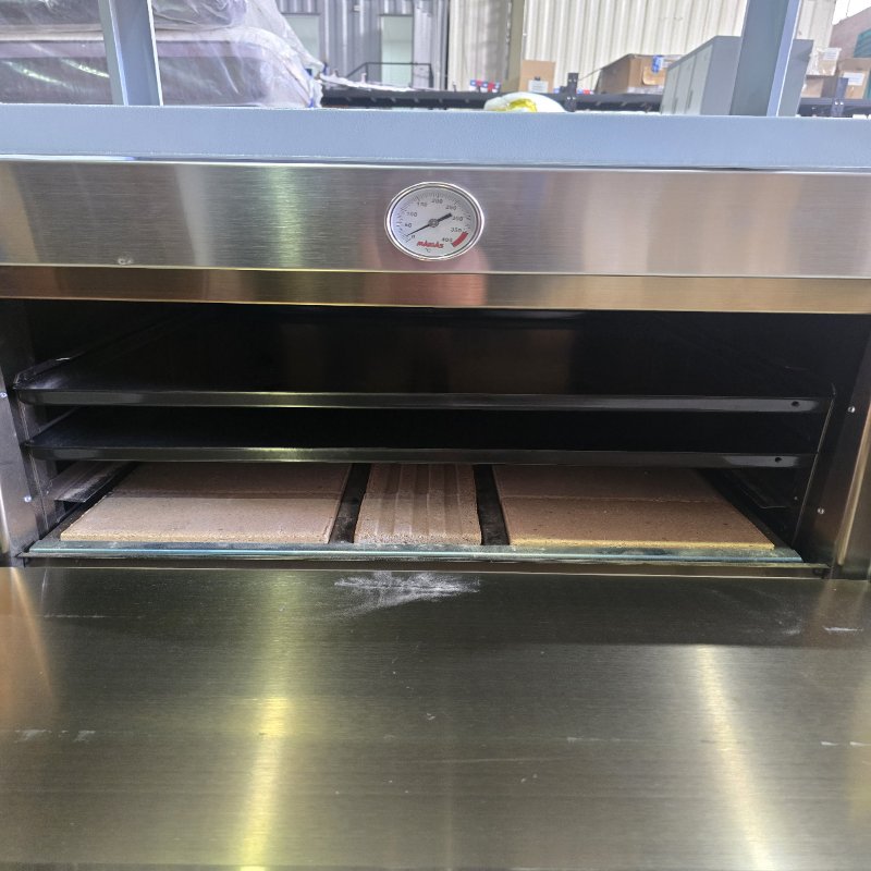 Horno a Gas Maigas HG 010 2Q Eco Inox 10KW