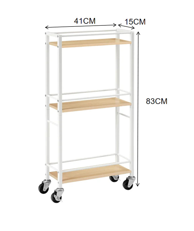 Carro Organizador Angosto con Ruedas 41 cm LFKR141