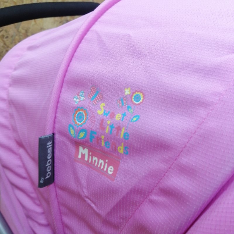 Coche De Paseo Disney Baby Minnie Mouse Rosado bebesit