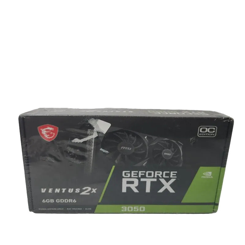 Tarjeta de Video MSI GeForce RTX 3050 Ventus 2X 6G OC 6GB GDDR6