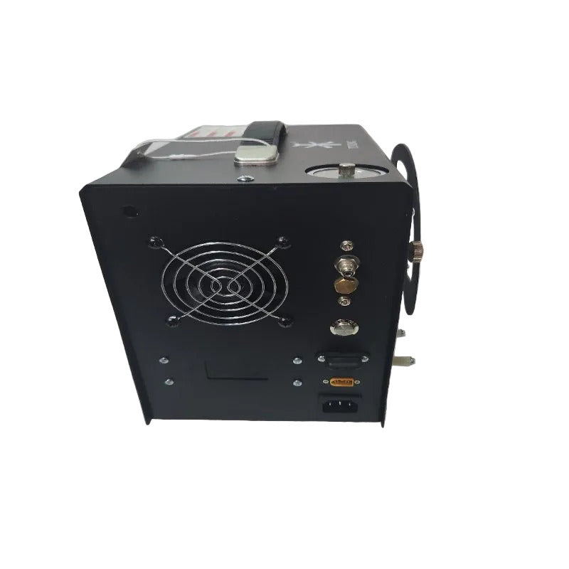Compresor de aire PCP portátil Tuxing 4500 PSI 12V, Negro