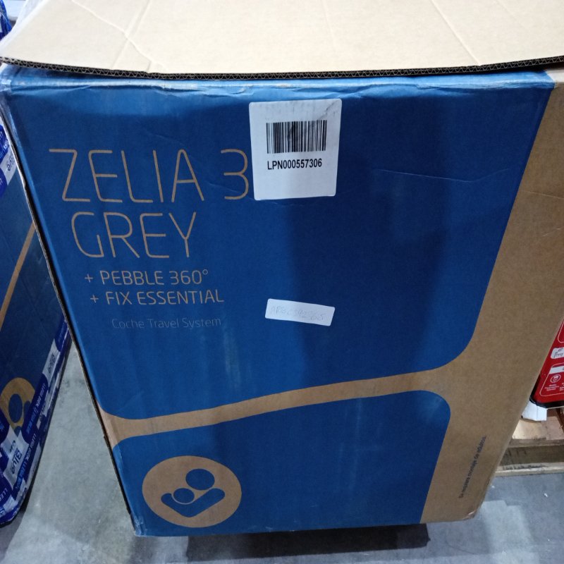 Coche Travel System Maxi-Cosi Zelia 3 + Pebble 360° + Fix Essential Grey