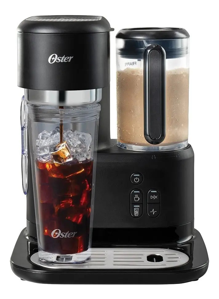 Cafetera para Frappé Oster con Licuadora 3 en 1 BVSTDC03B – 650 ml, 220V