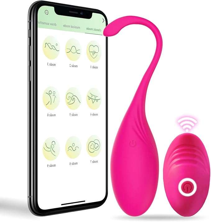BOLAS KEGEL CON CONTROL APP FOLOVE SMART BALLS ROSADO