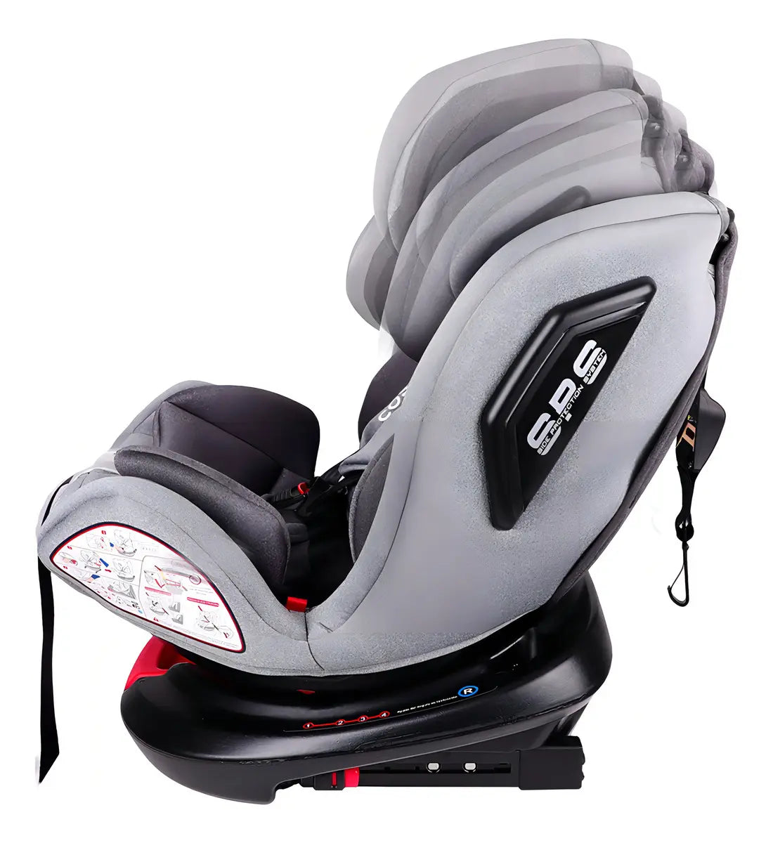 Silla de Auto Convertible Cosco Donna, Gris