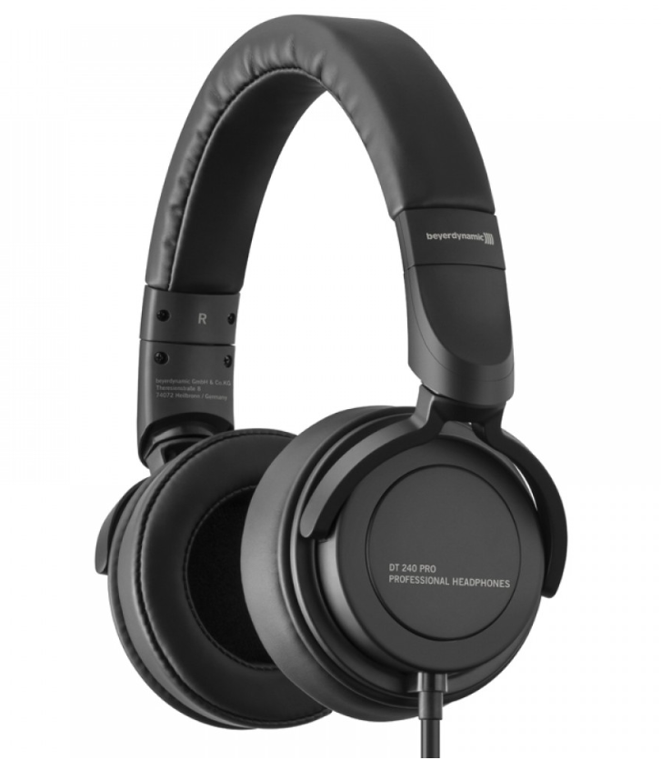Audífonos Profesionales Beyerdynamic Dt 240 Pro Negro