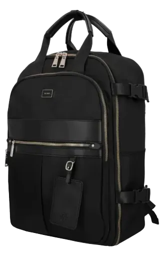 Mochila Secret Travel Lucernas ST6 Negra 18 Litros