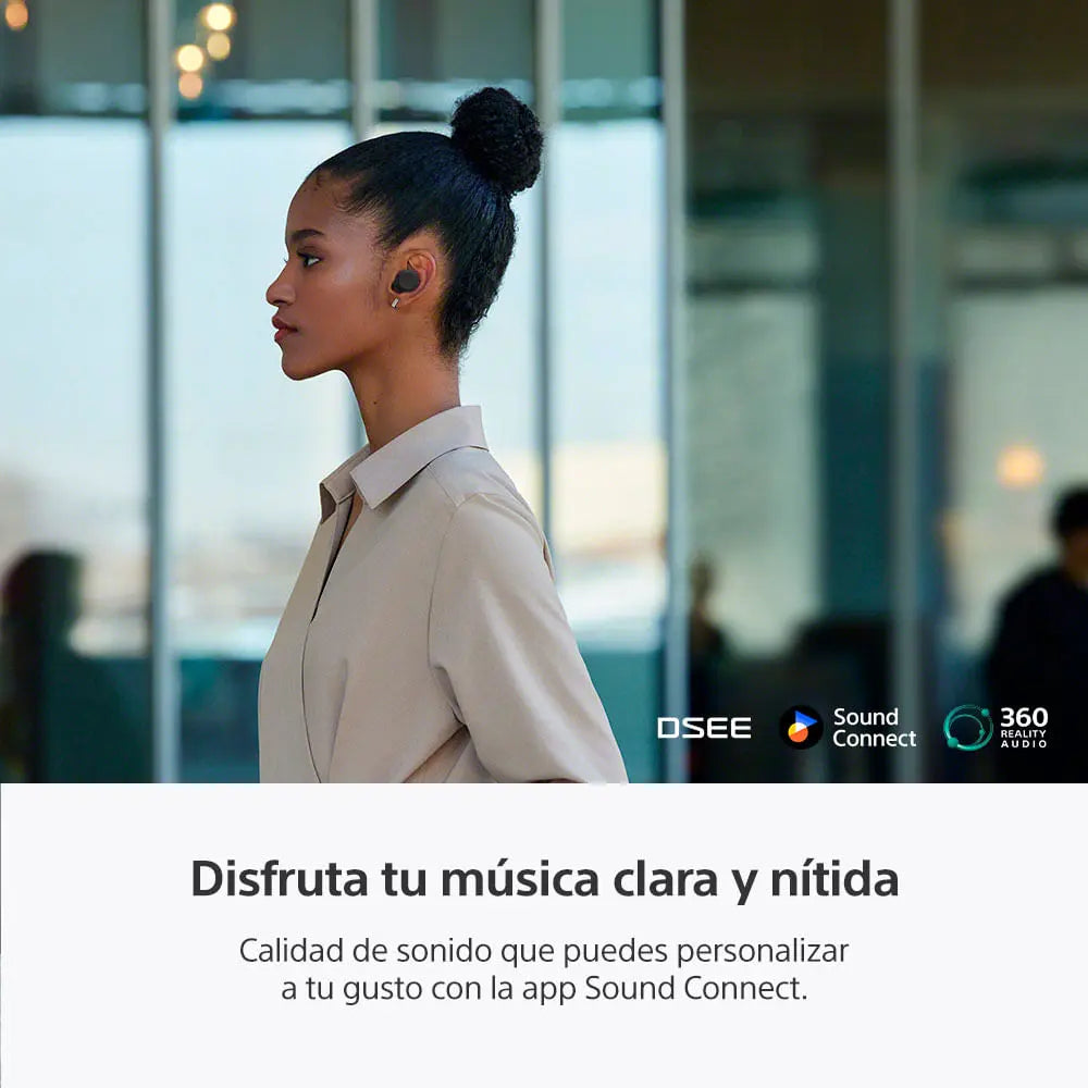 Audífonos Bluetooth Sony WF-C710N, Negro