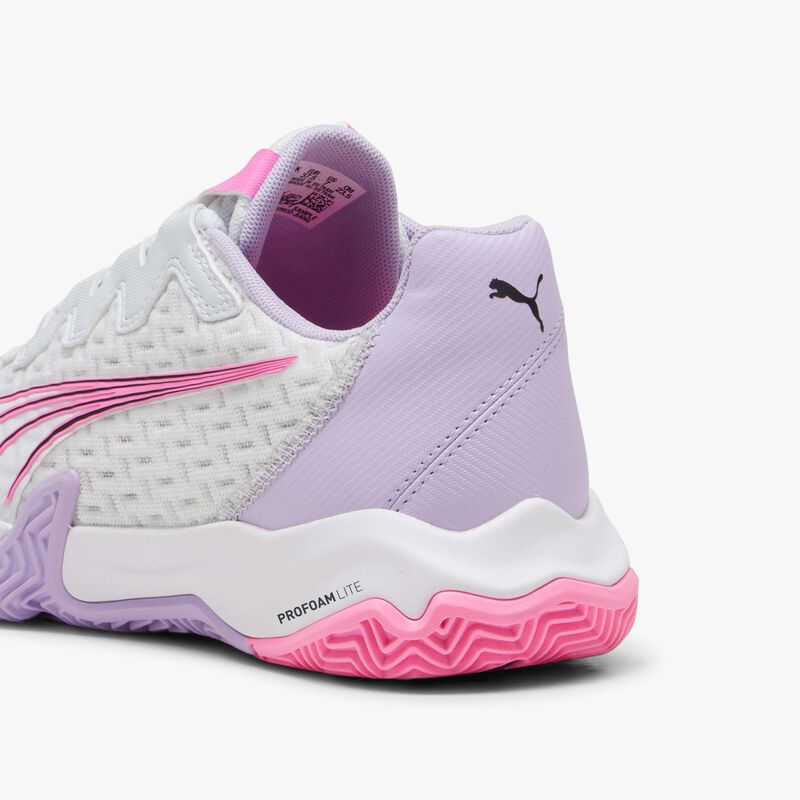 Zapatillas Nova Elite Puma Silver Mist-Blanco-Vivid Violet 37.5 Femenino