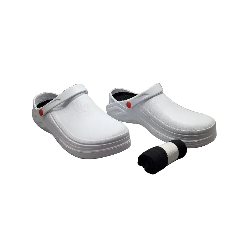 Zapatos De Seguridad De Cocina M-Boya Chef Blanco 46/47