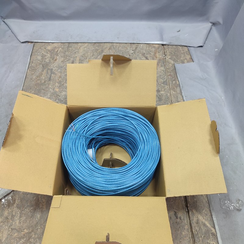 Cable Utp Cat5E Schrack Hseku424P1 Pvc 4X2Xawg24/1 Blue 305M