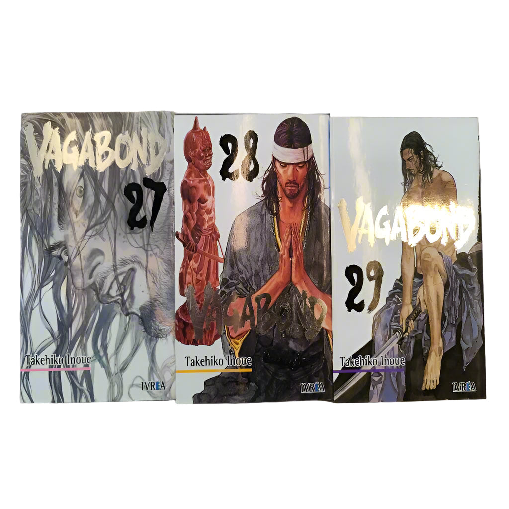 Pack Libros Vagabond Tomo 27 28 Y 29 Ivrea Takehiko Inoue 3