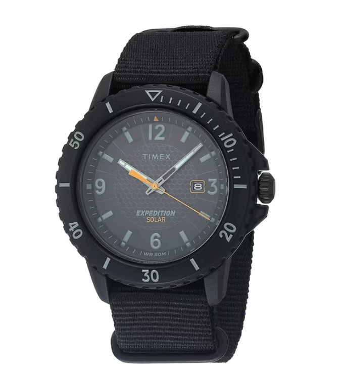 Reloj Expedition Solar Timex Gallatin Negro