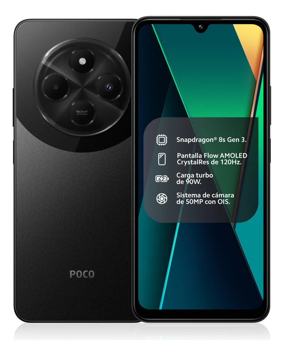 Celular Xiaomi Poco C75 Black Ram: 6gb / Rom: 128gb