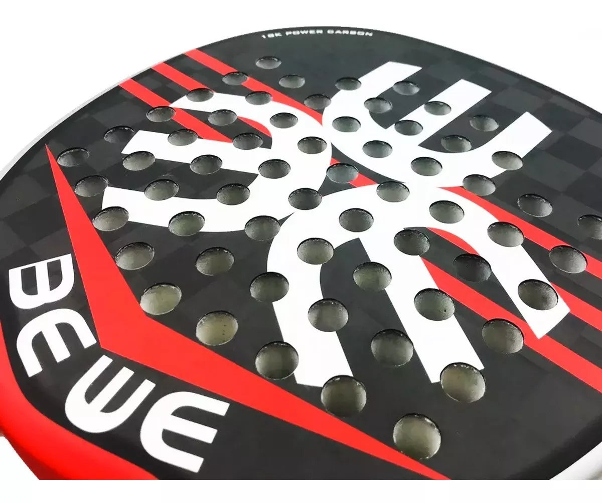 Pala De Padel Bewe 100% Fibra De Carbono 18K Profesional