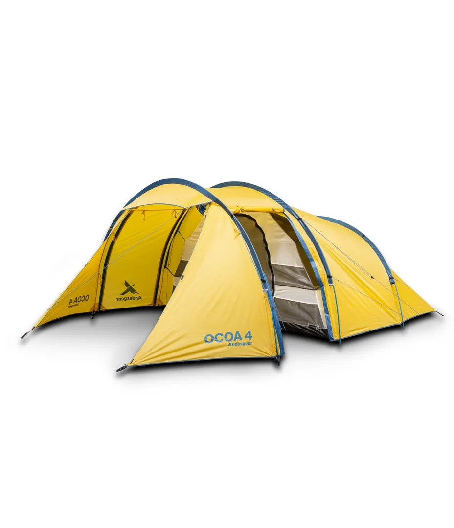 Carpa para acampar 4 personas AndesGear Ocoa 4 estaciones