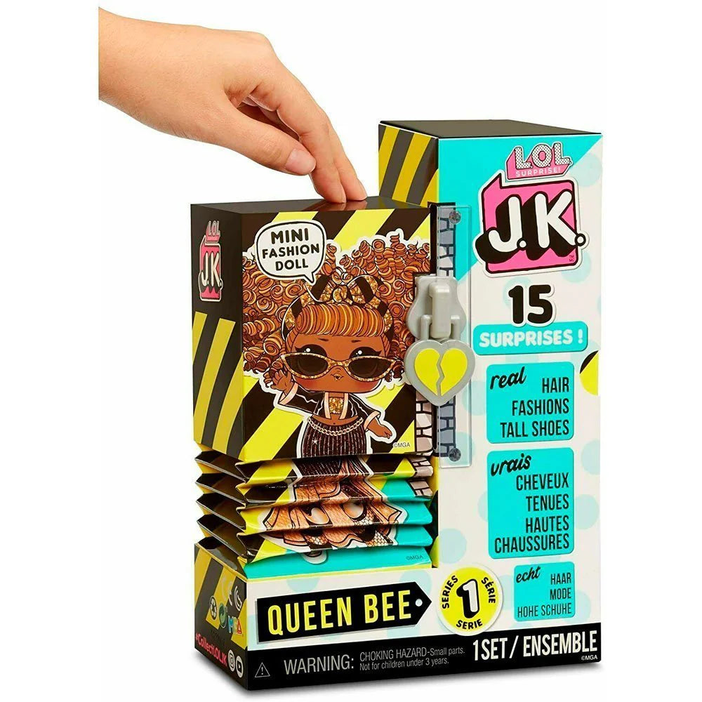 Muñeca Queen Bee Lol Surprise Jk Mini Fashion 15 Sorpresas