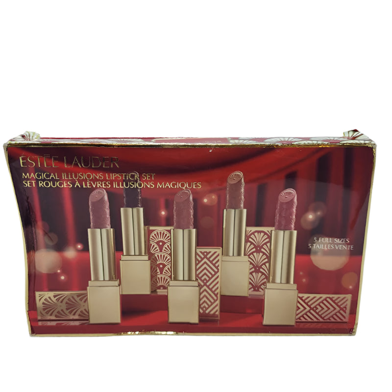 Set De Labiales Estee Lauder Magical Iluciones Edicion Limitada 3.5gr 5 Unidad Femenino