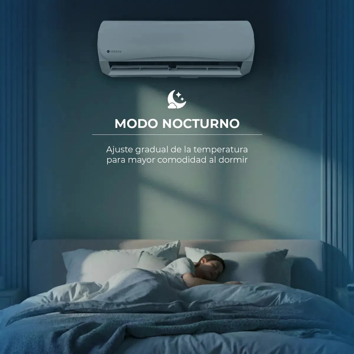 Aire Acondicionado Split Inverter 9000 BTU Verken Aeris Frío/Calor