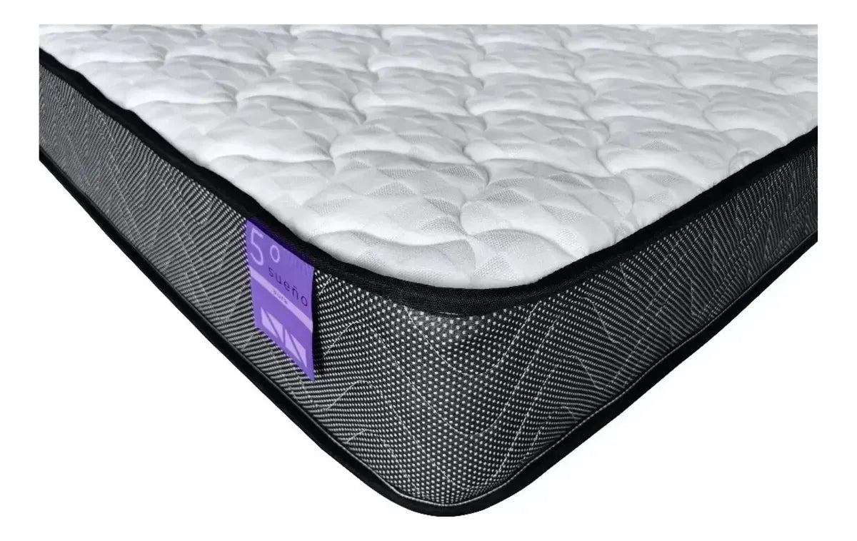 Colchón King de Resortes 180x200x21 cm 5° Sueño Aura