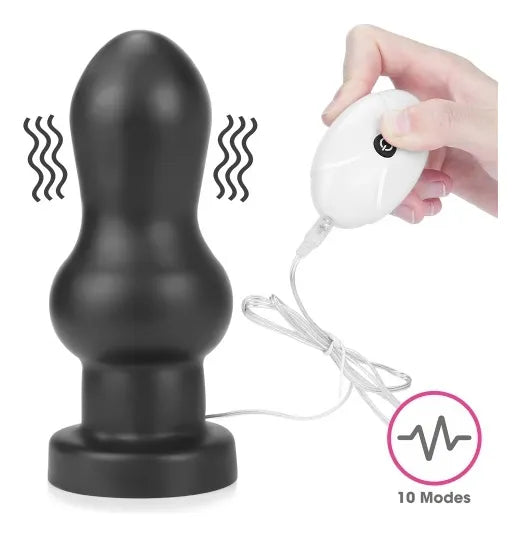 Plug Anal Rammer Lovetoy Vibrating 7.0 Negro