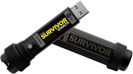 Unidad USB 3.0 Flash Survivor Stealth Corsair 64 GB