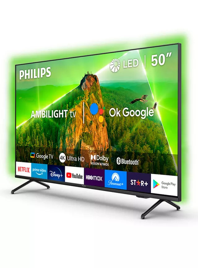 LED TV 4K UHD 50 Pulgadas Philips Ambilight 7908