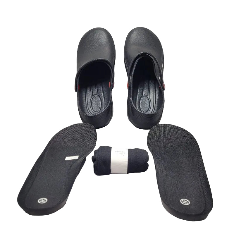 Zapatos De Seguridad De Cocina M-Boya Chef Negro 44/45