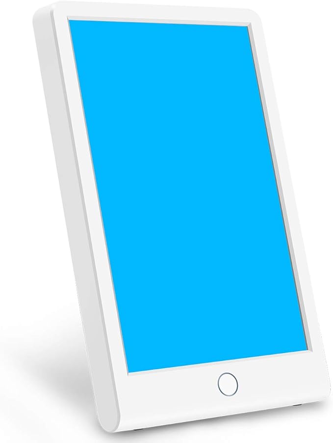 Lampara de energía de luz azul