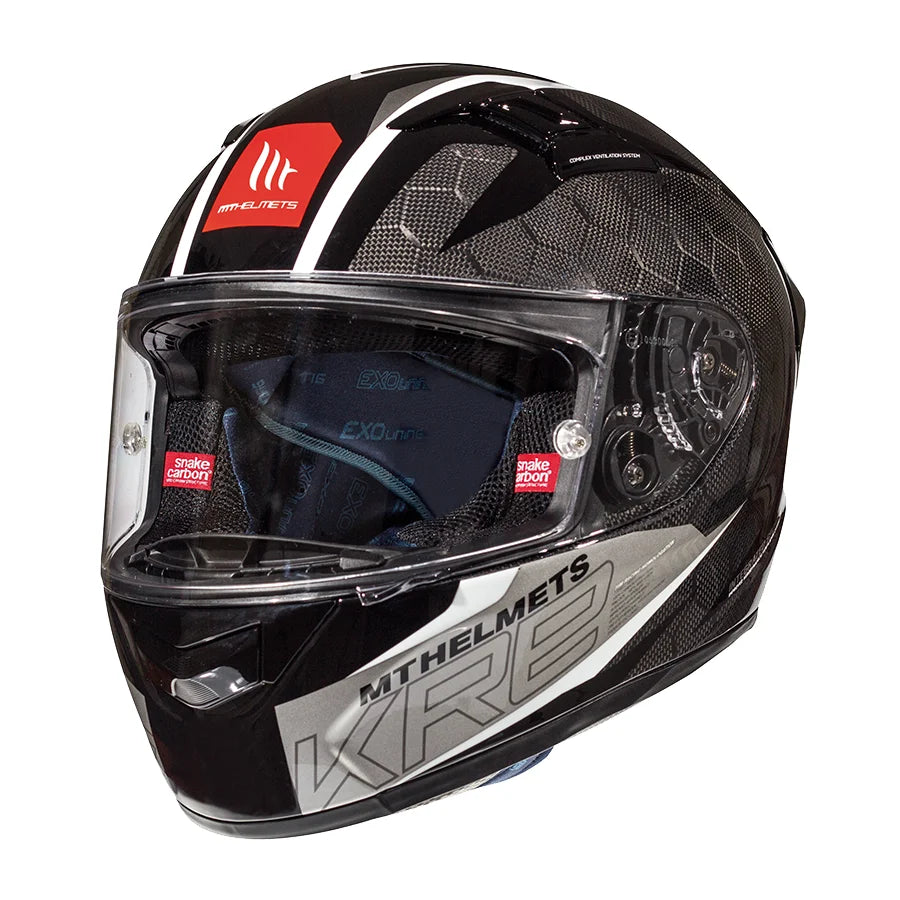 Casco de Moto MT Helmets FF103SC Kre Snake Carbon 2.0 Talla S