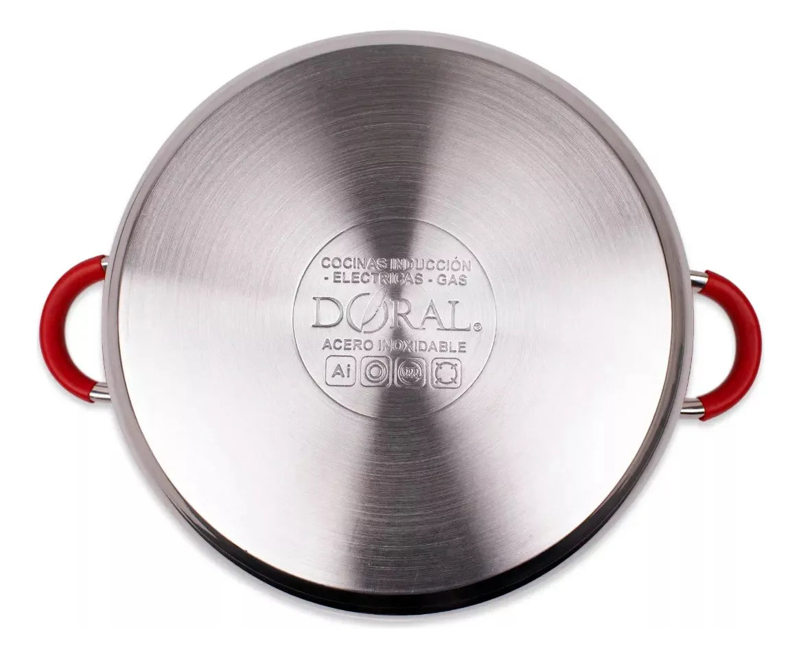 Olla Acero Inoxidable Doral Kitchen Nizza 30 Cm / 17 L