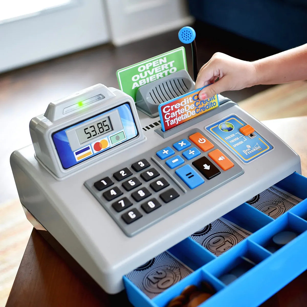 Caja Registradora De Juguete Con Sonido Dr Stem Toys