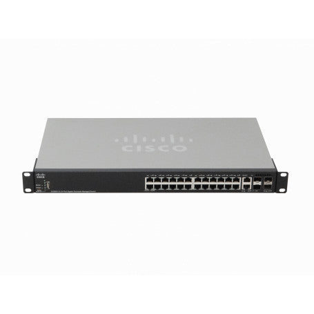 Switch 24 Puertos Cisco Series 350-28mpk9na Gris