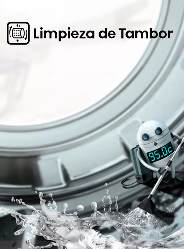 Lavadora Secadora Hisense Wd3q1042bt Carga Frontal Gris 10/6 Kg