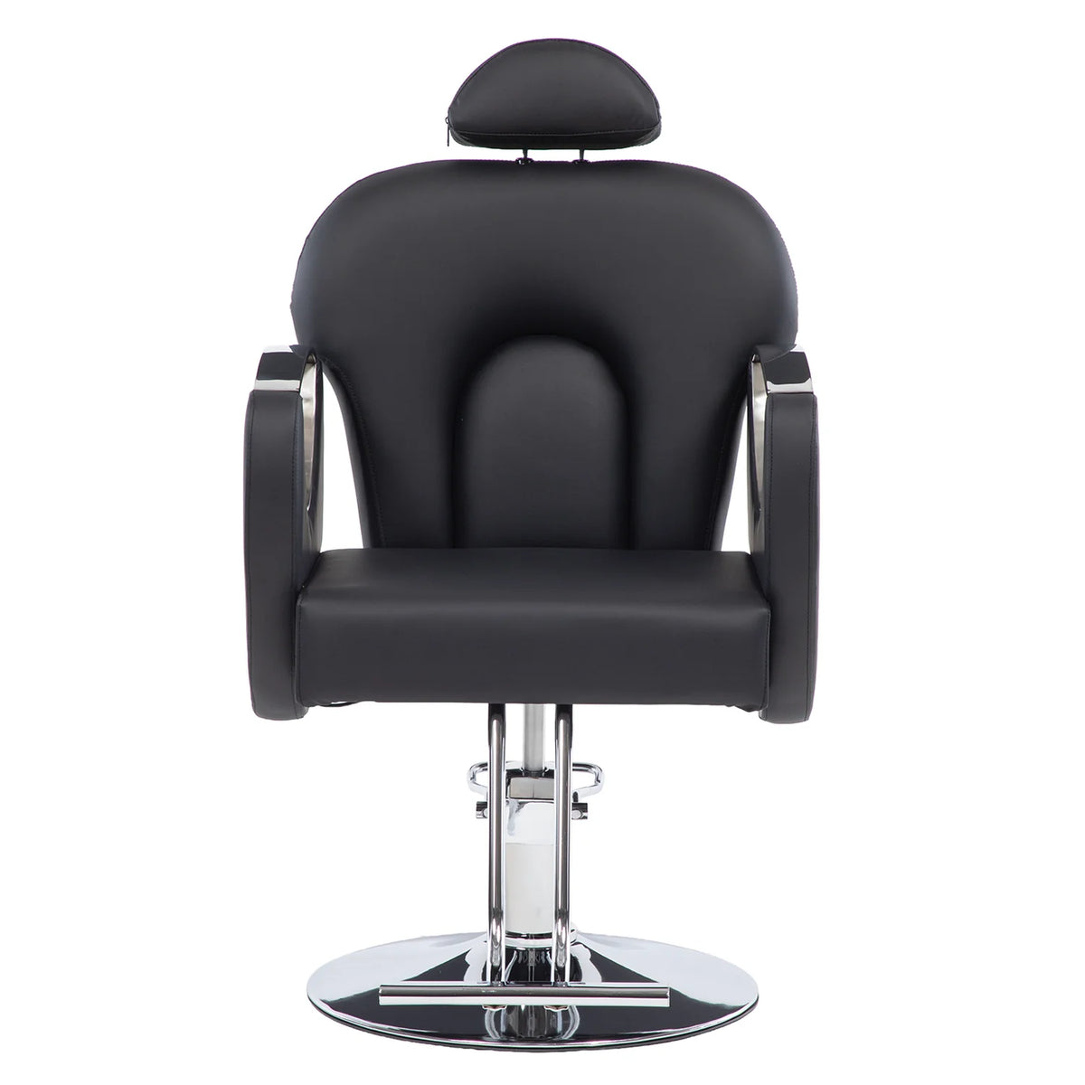 Silla de Peluquería Hidráulica Reclinable Imposalon Negra