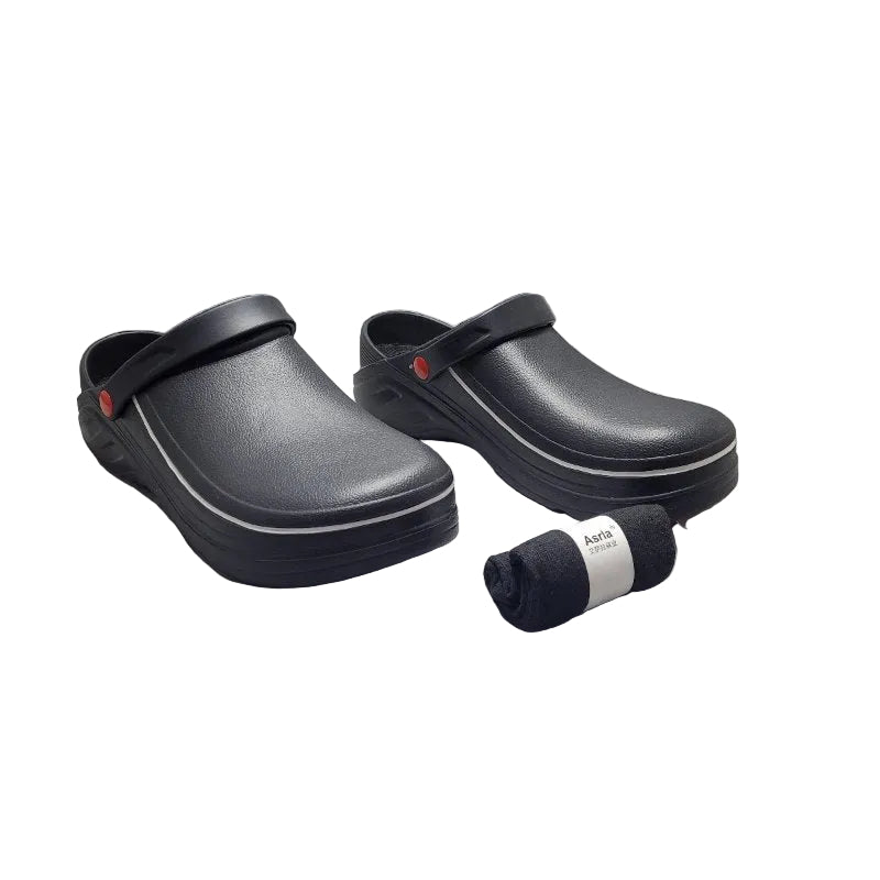 Zapatos De Seguridad De Cocina M-Boya Chef Negro 46/47