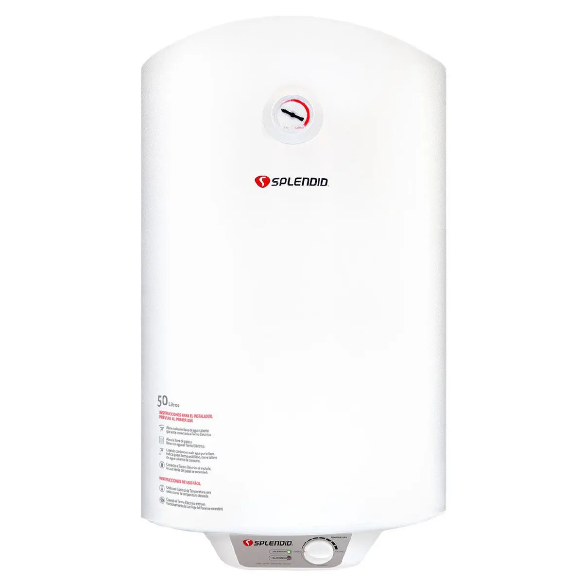 Termo Eléctrico Splendid TM-50S 50 Litros