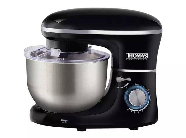 Batidora de Pedestal Planetaria Thomas TH-910PN 1300W, Negro