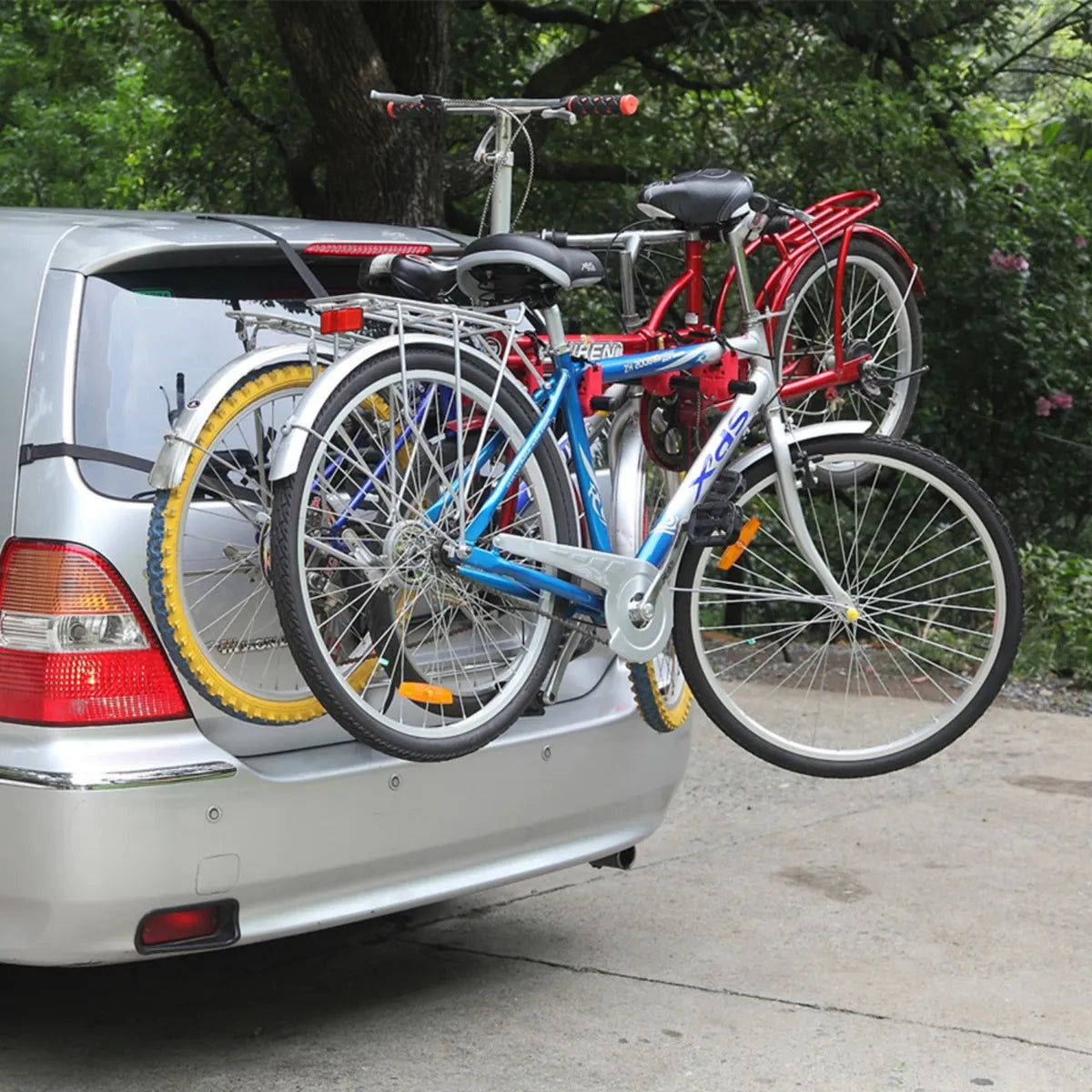 Soporte Porta 3 Bicicletas Mm Negro