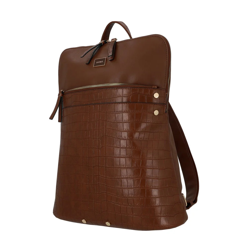 Mochila Secret Portalaptop Polonia ST6 Café