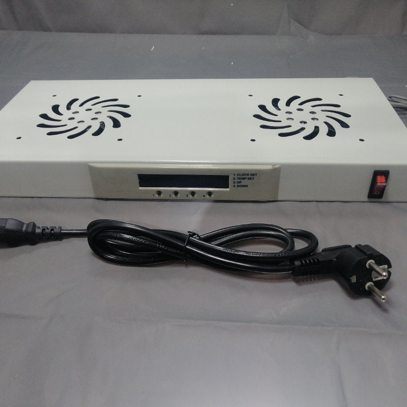 Unidad De Ventilacion De 19" Para Armarios De Rack Con Termostato Y 2 Ventiladores Digitus Tn-19-Fan-2-V