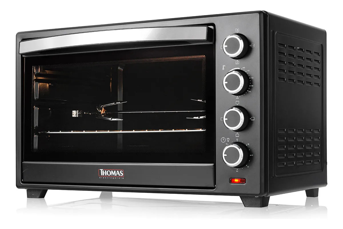Horno Eléctrico Thomas Th-48n Negro 48 litros