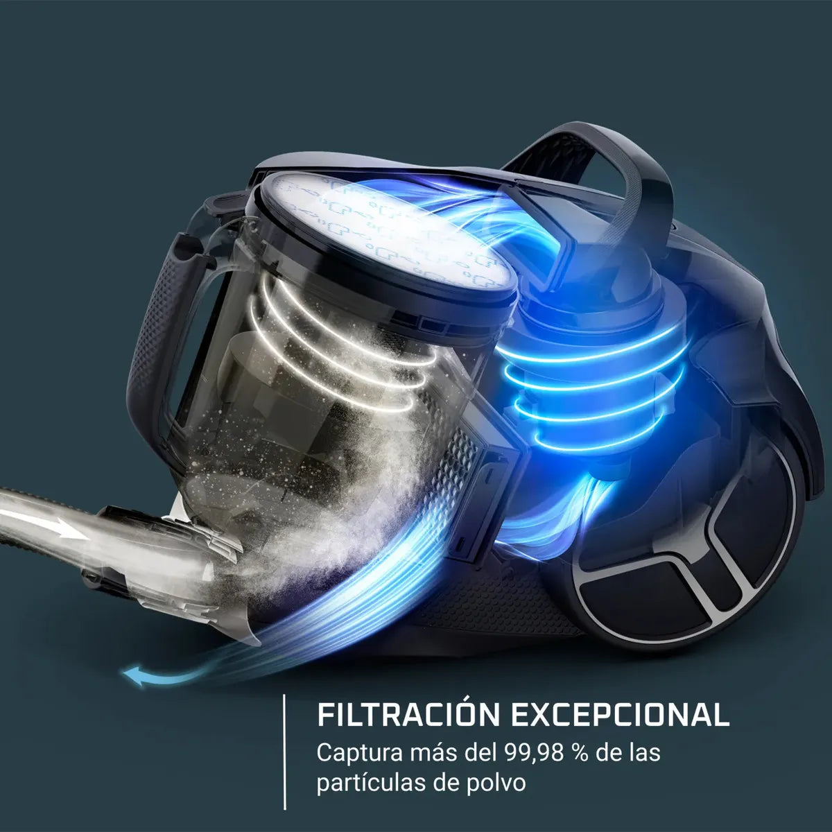 Aspiradora Rowenta Compact Power 900W Café XXL