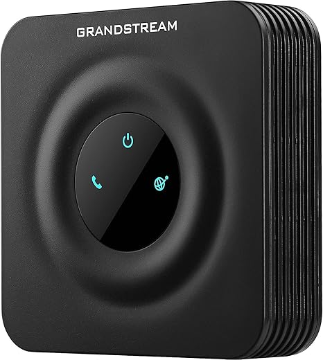 Adaptador De Telefono Analogico Grandstream Ht801 De 2 Puertos Negro