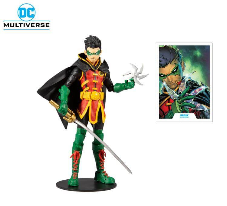Figura De Acción Dc Multiverse (Robin Dc Rebirth)