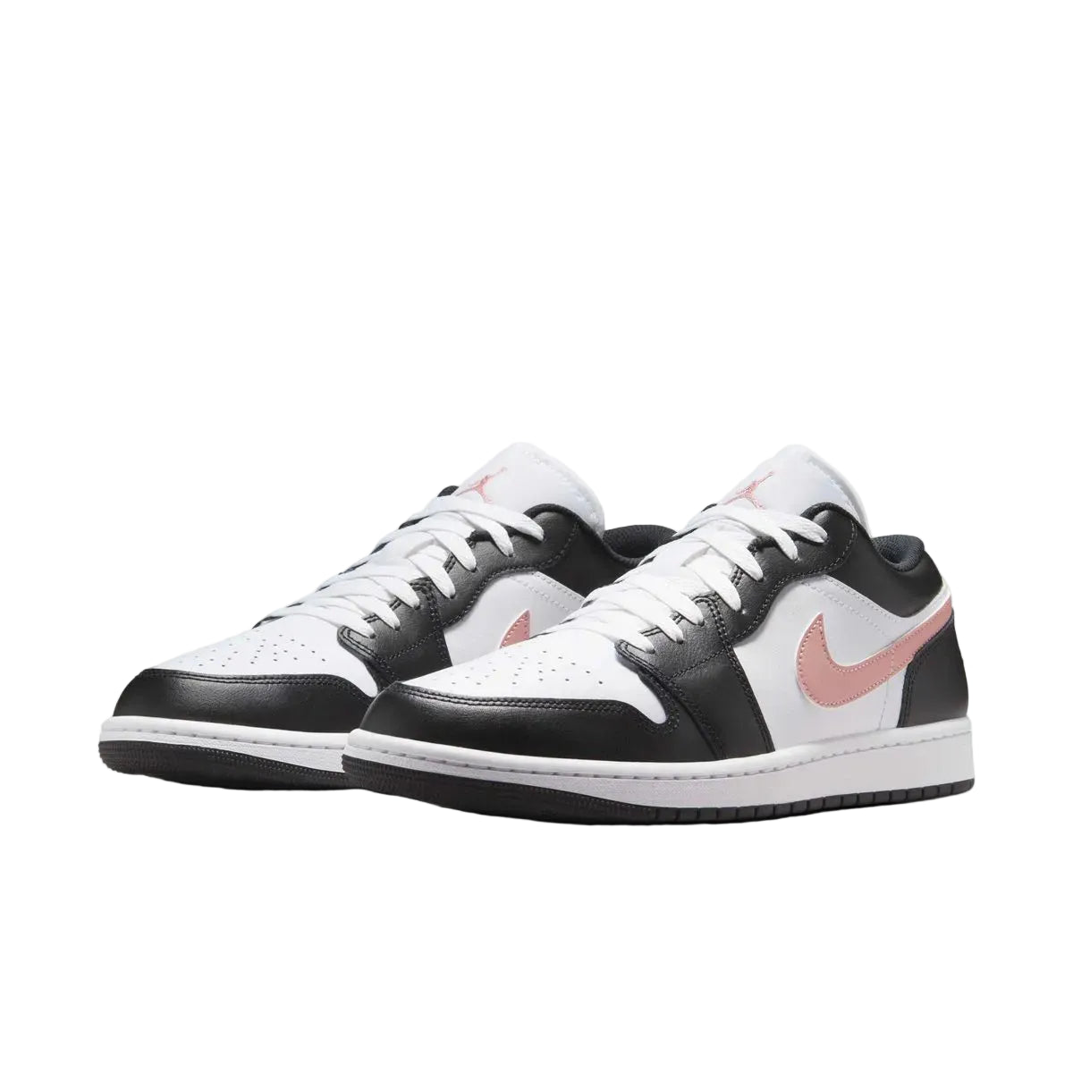 Zapatillas Air Jordán 1 Low Nike 553558 - Talla EUR 43/ 9.5 US Masculino - Color Negro/Blanco/Rosa